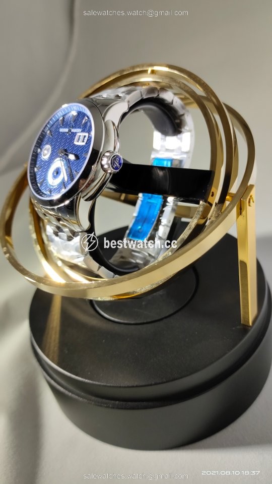 IMG_9085 Ulysse Nardin Dual Time Mens watch Unisex Automatic Steel 3343-126LE-7 93 Replica 2