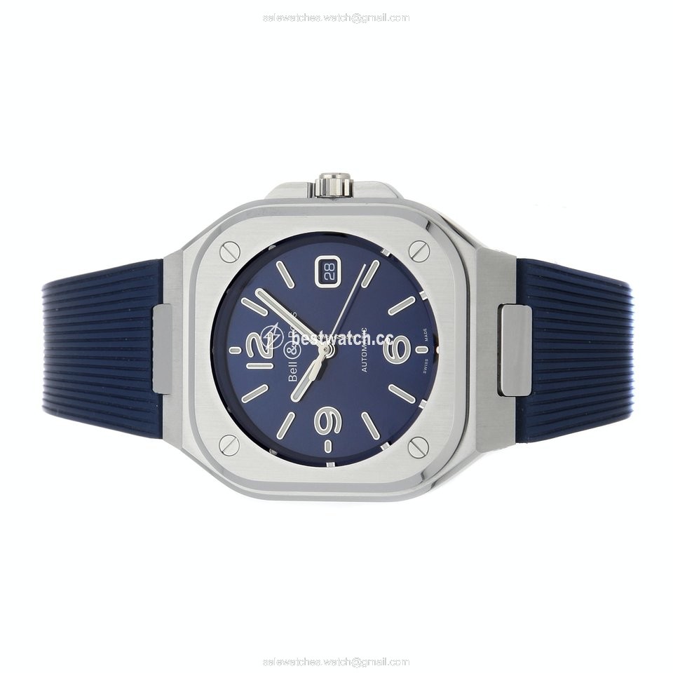 IMG_9085 Bell & Ross BR 05 Mens watch Unisex Automatic Steel BR05A-BLU-ST SRB Replica 2