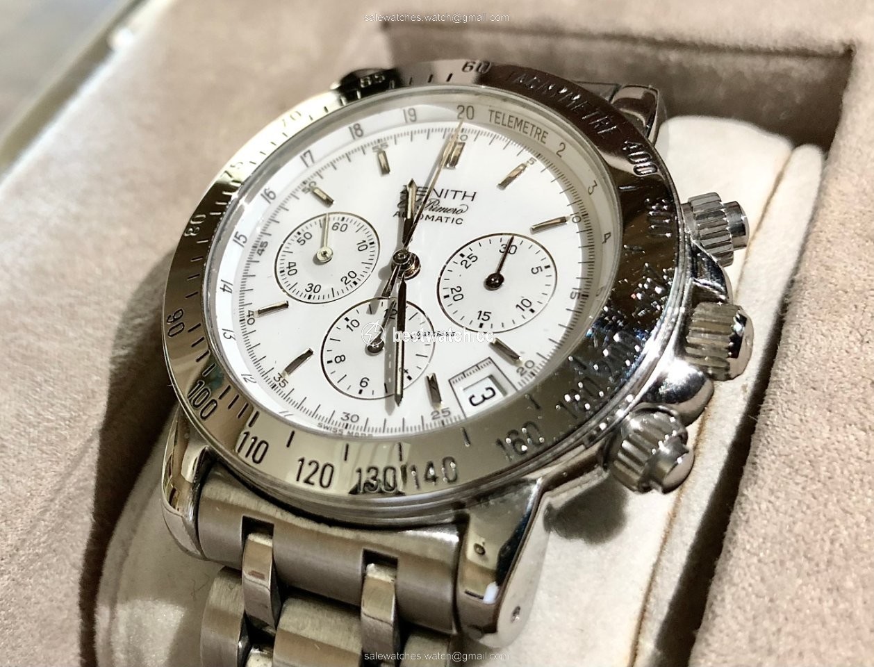IMG_9085 Zenith El Primero Mens watch Unisex Automatic Steel 01 02 0461 400 Replica 2