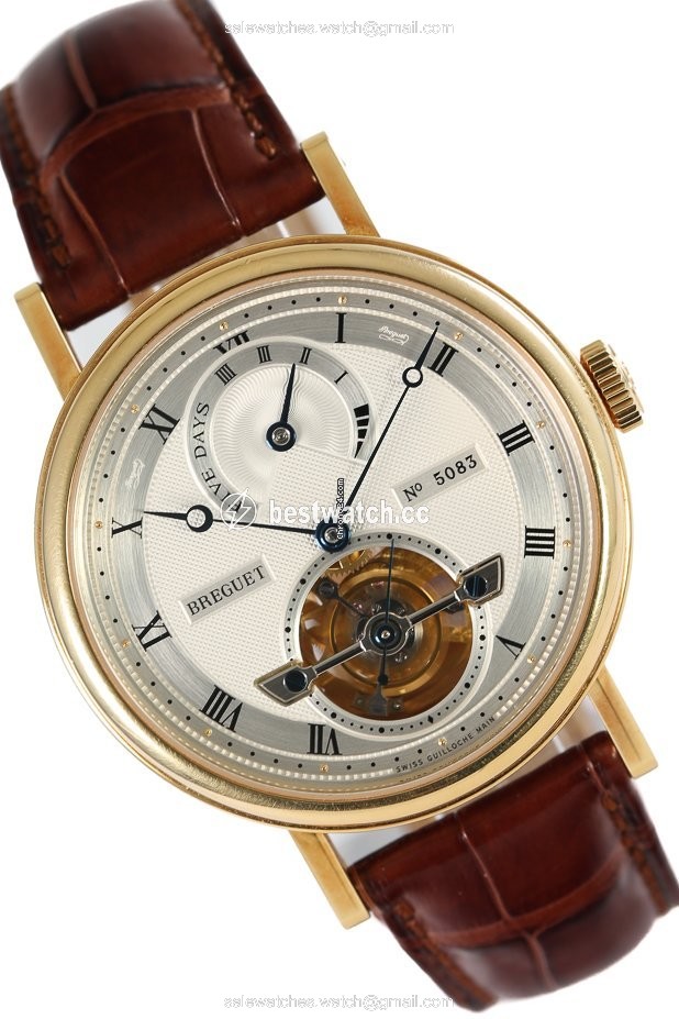 IMG_9085 Breguet Classique Complications Mens watch Unisex Automatic Yellow gold 5317BA 12 9V6 Replica 2