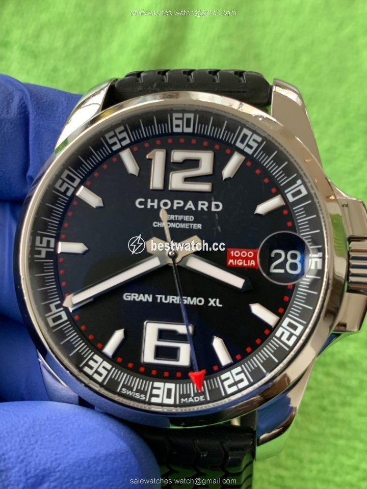 IMG_9085 Chopard Mille Miglia Mens watch Unisex Automatic Steel 168997-3001 Mille Miglia Gran Turismo GT XL GTXL Replica 2