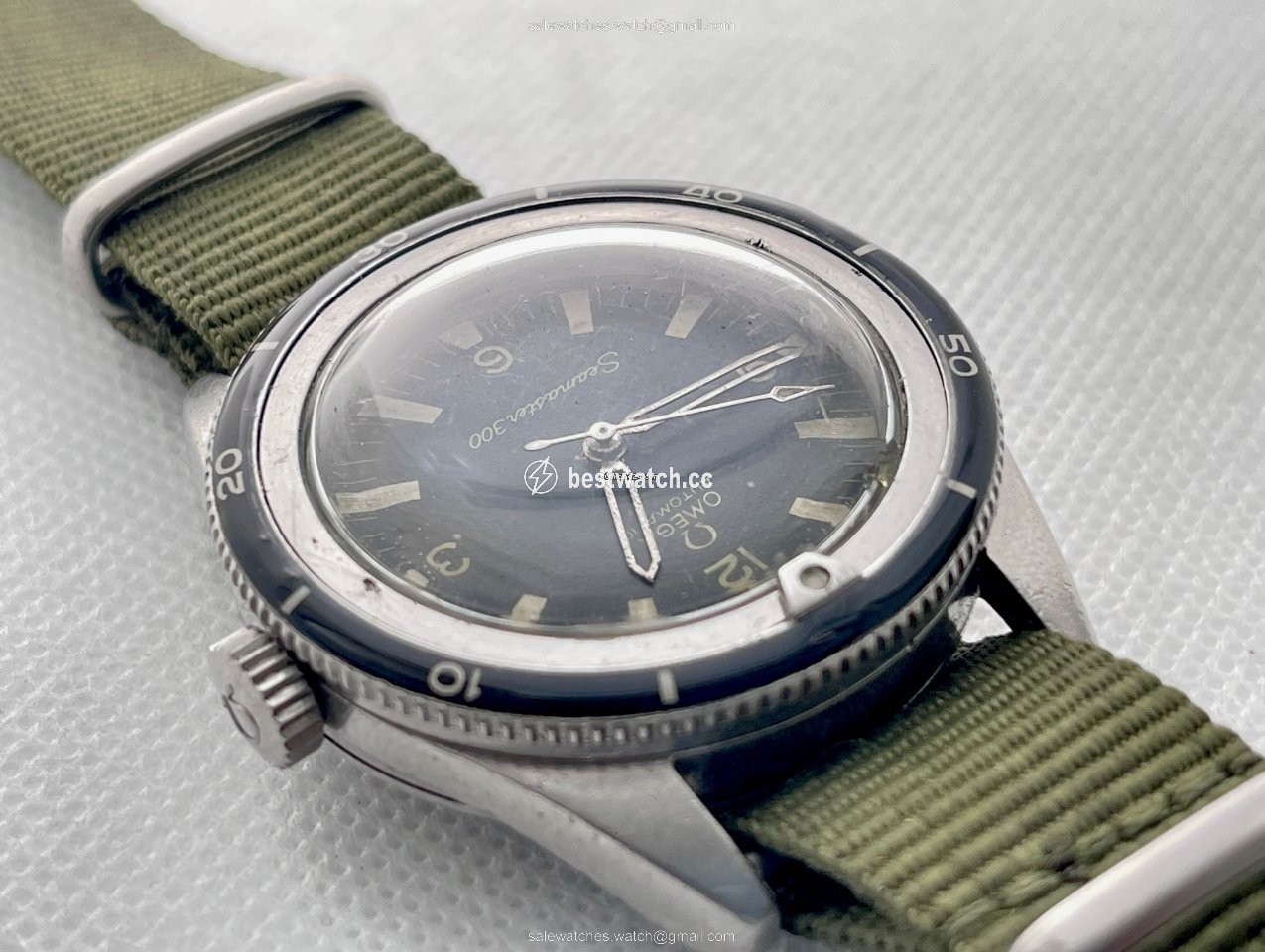 IMG_9085 Omega Seamaster 300 Mens watch Unisex Automatic Steel 165.014-63 Replica 2