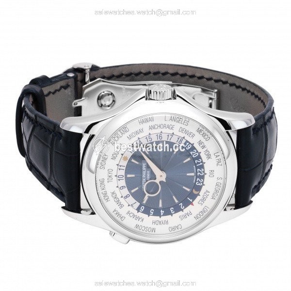 IMG_9085 Patek Philippe World Time Automatic Platinum 5130P-020 Replica 2