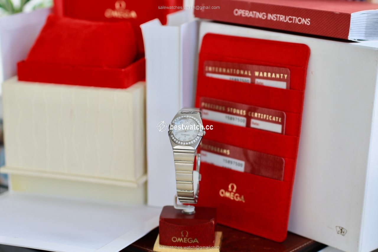 Omega Constellation Double Eagle Womens watch Quartz Steel 15897500 Replica 2