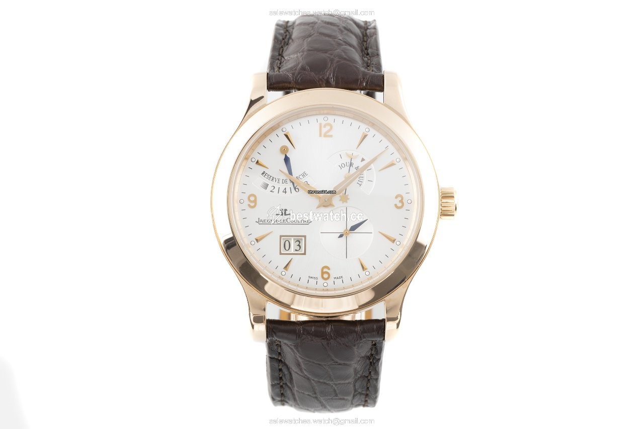 IMG_9085 Jaeger-LeCoultre Master Eight Days Mens watch Unisex Manual winding Red gold Q1602420 Replica 2