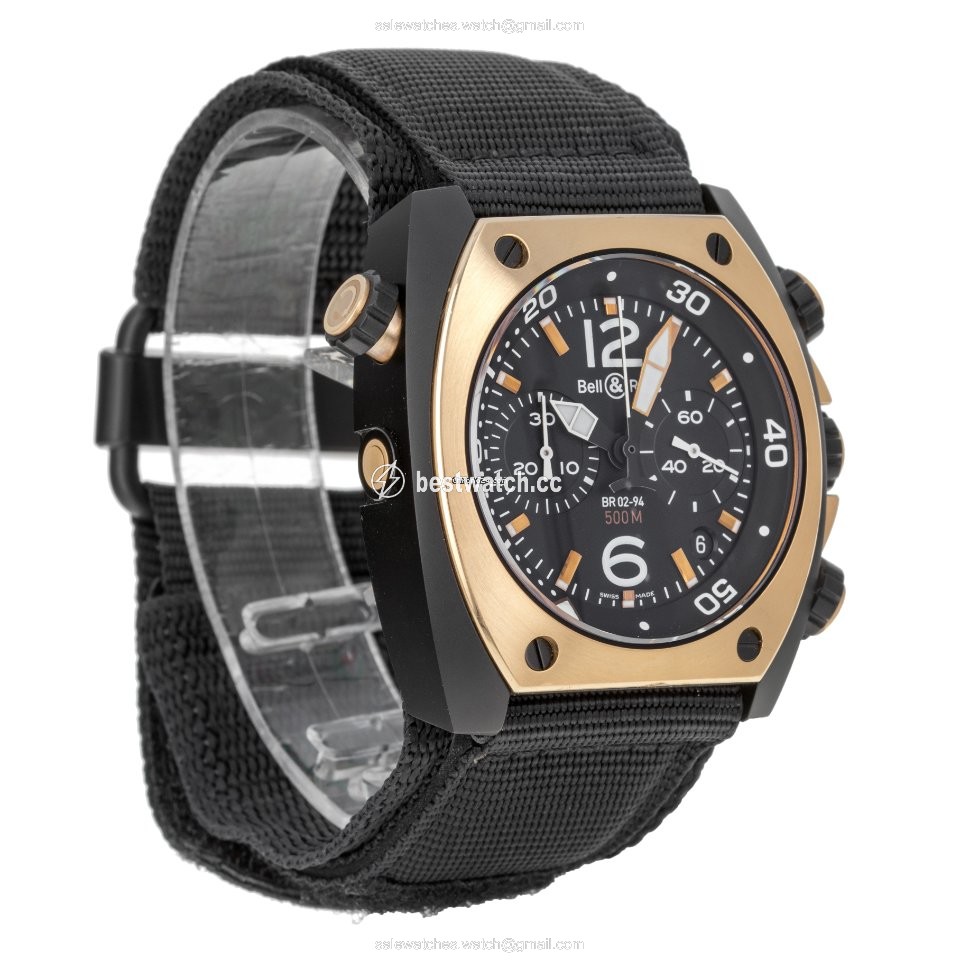 Bell & Ross BR 02 Mens watch Unisex Automatic Steel BR02-94 Replica 2