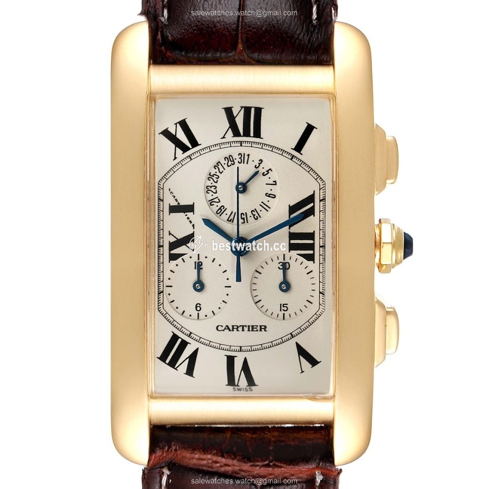 IMG_9085 Cartier Tank Americaine Mens watch Unisex Quartz W2601156 Replica 2