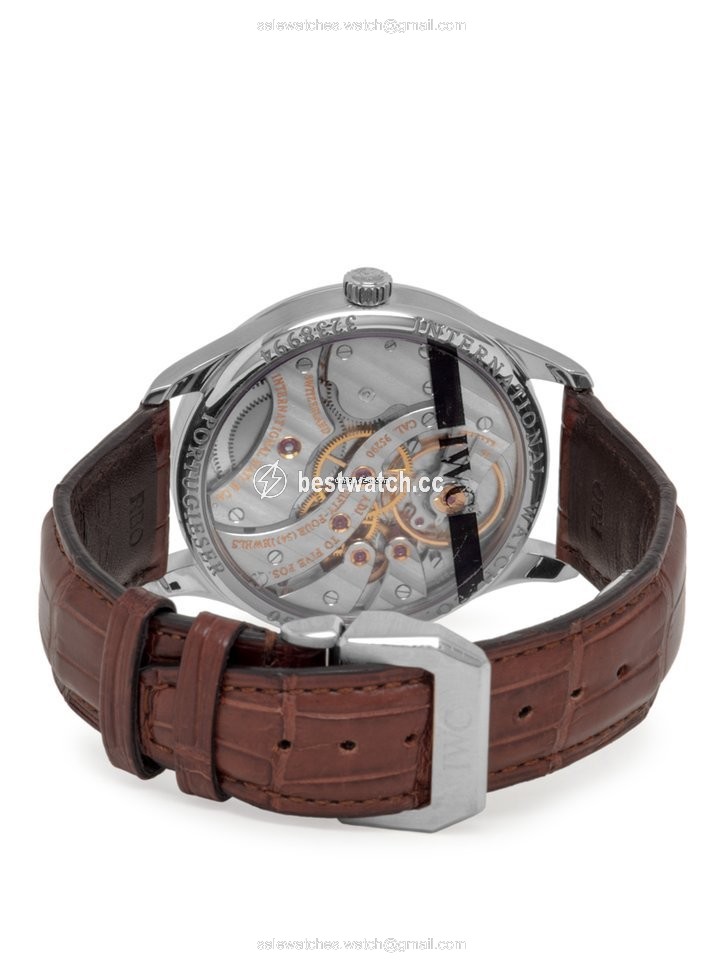 IWC Portuguese Minute Repeater Mens watch Unisex Manual winding White gold IW524205 Replica 2