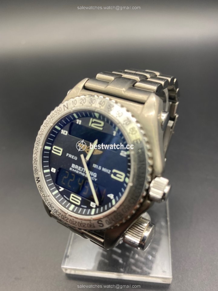 IMG_9085 Breitling Emergency Mens watch Unisex Titanium E56121 Replica 2