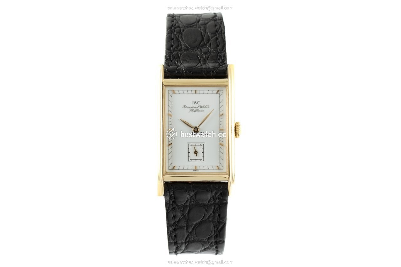 IMG_9085 IWC Novecento Mens watch Unisex Manual winding Yellow gold 2551 Replica 2