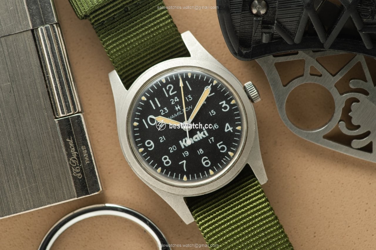 IMG_9085 Hamilton Khaki Field Mens watch Unisex Manual winding Steel 921980 Replica 2