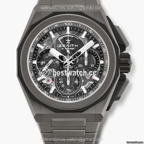 IMG_9085 Zenith Defy Mens watch Unisex Automatic Titanium 97.9100.9004 02.I001 Replica 2
