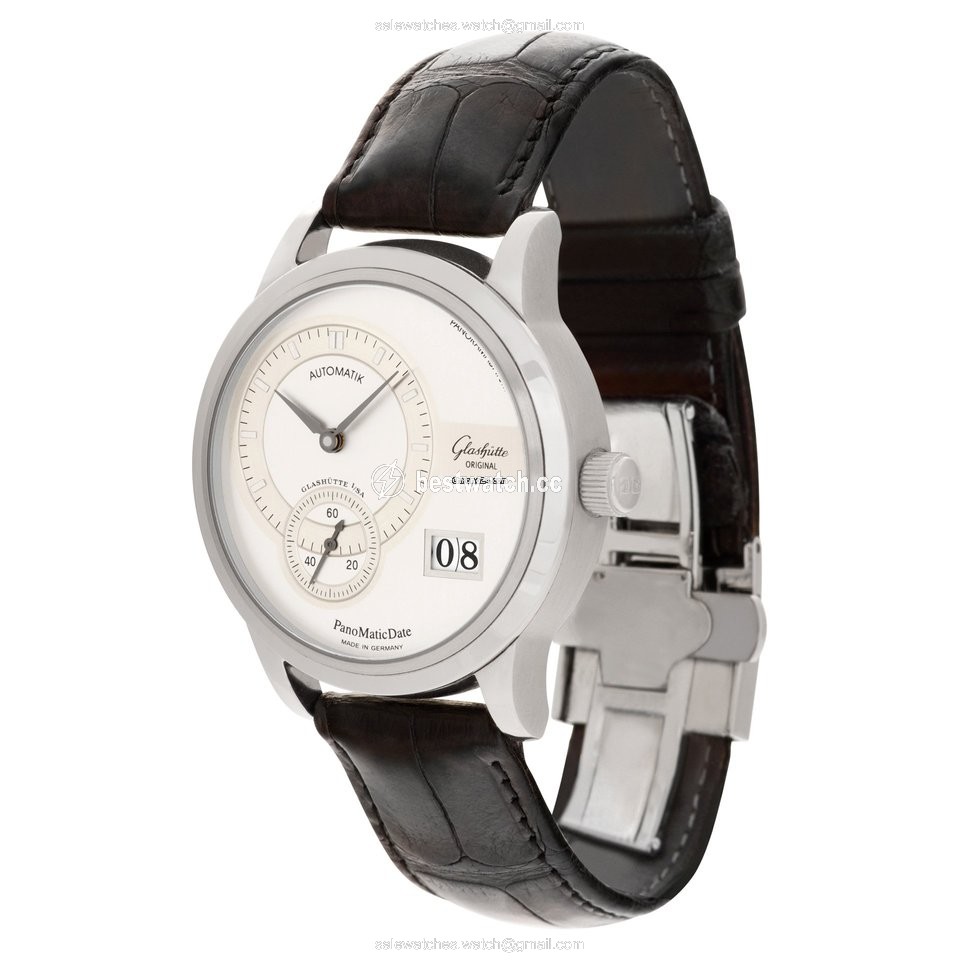 IMG_9085 Glashutte Original PanoMaticDate Mens watch Unisex Automatic Steel 90-01-02-02-04 Replica 2