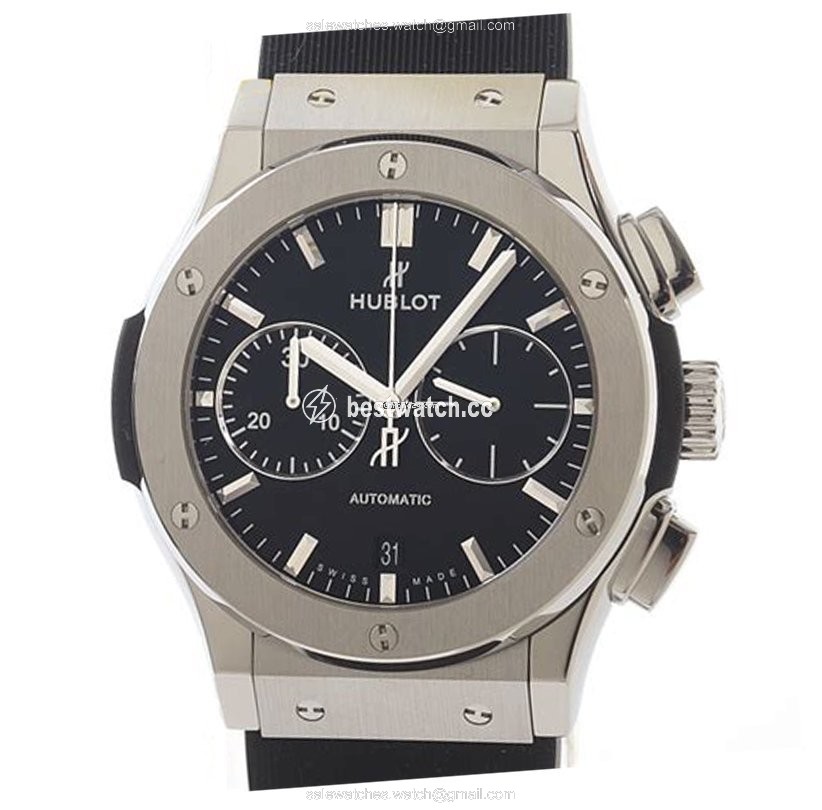 Hublot Classic Fusion Chronograph Mens watch Unisex Automatic Titanium 521.NX.1171.RX Replica 2