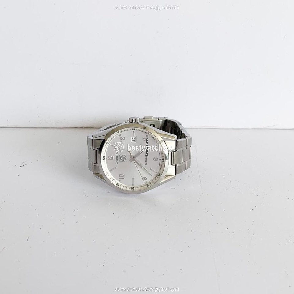 TAG Heuer Carrera Calibre 5 Mens watch Unisex Automatic Steel WV211A Replica 2