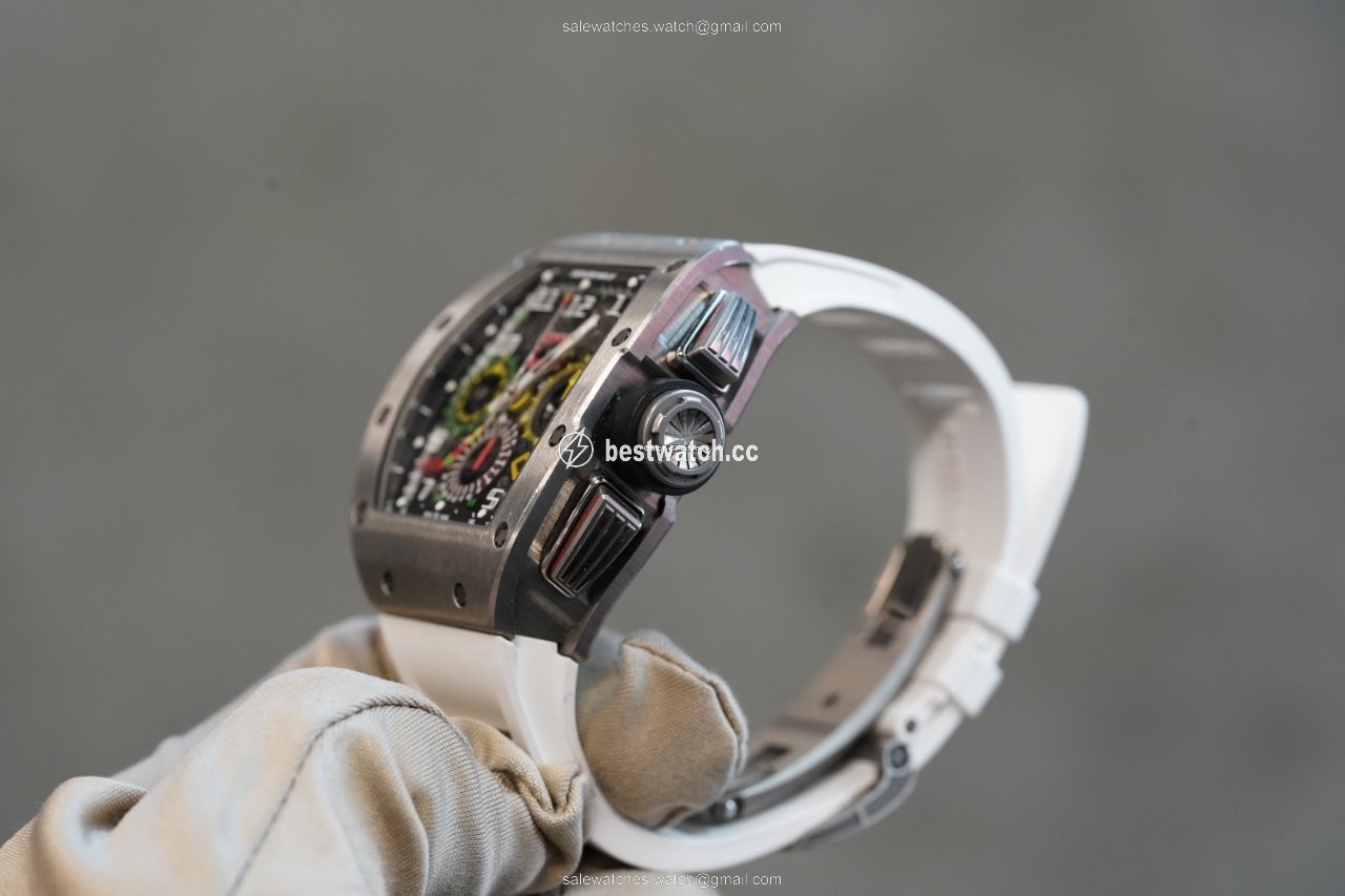 IMG_9085 Richard Mille RM 011 Mens watch Unisex Automatic Titanium rm11-02 Replica 2