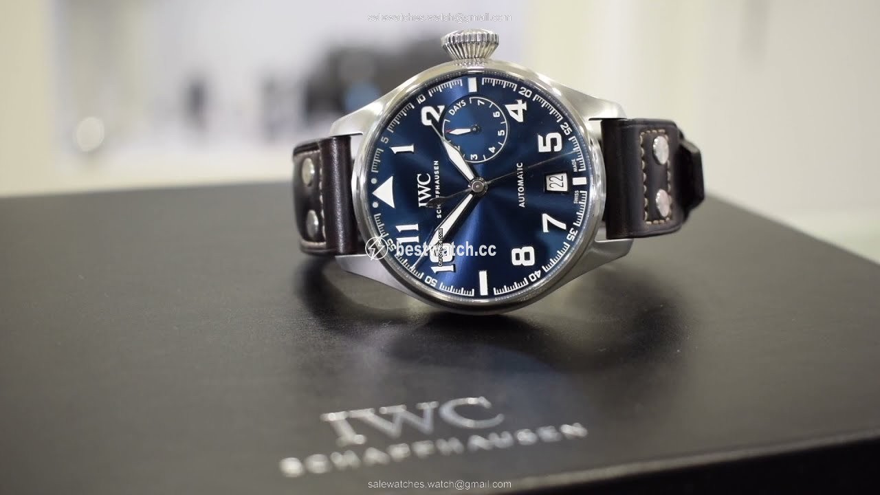 IWC Big Pilot Mens watch Unisex Automatic Steel IW500908 Replica 2