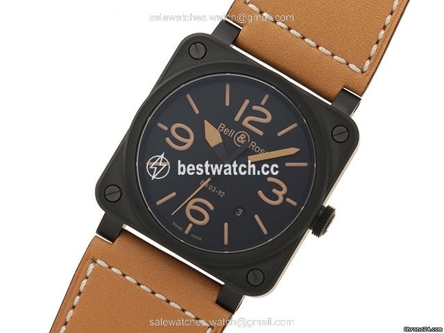 Bell & Ross BR 03 Mens watch Unisex Automatic Steel BR0392 Replica 2