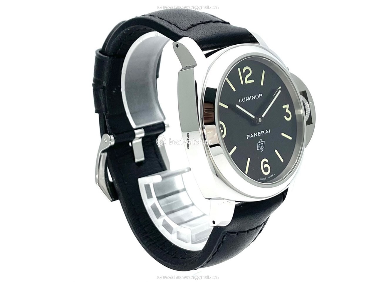 IMG_9085 Panerai Luminor Base Logo Mens watch Unisex Manual winding Steel PAM01000 PAM1000 Replica 2