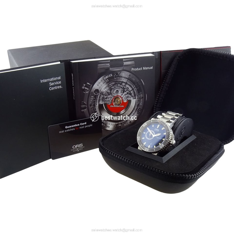 Oris Aquis Small Second Mens watch Unisex Automatic Steel 01 743 7673 4159-07 8 26 01PEB Replica 2