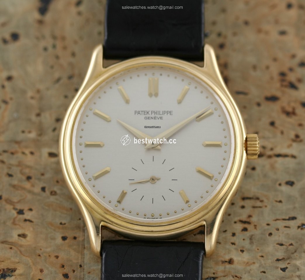 IMG_9085 Patek Philippe Calatrava Mens watch Unisex Manual winding Yellow gold 3923 Replica 2