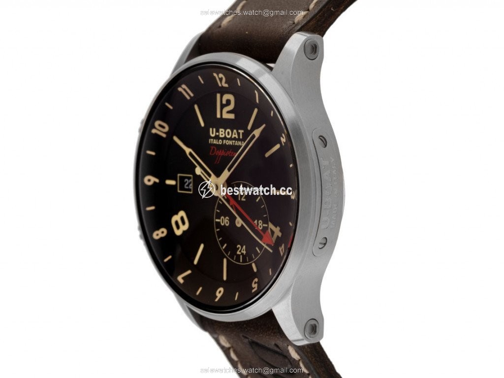 IMG_9085 U-Boat Mens watch Unisex Automatic Steel 8400 A Replica 2