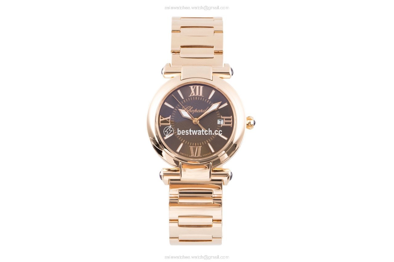 Chopard Imperiale Womens watch Quartz Red gold 384238-5006 Replica 2