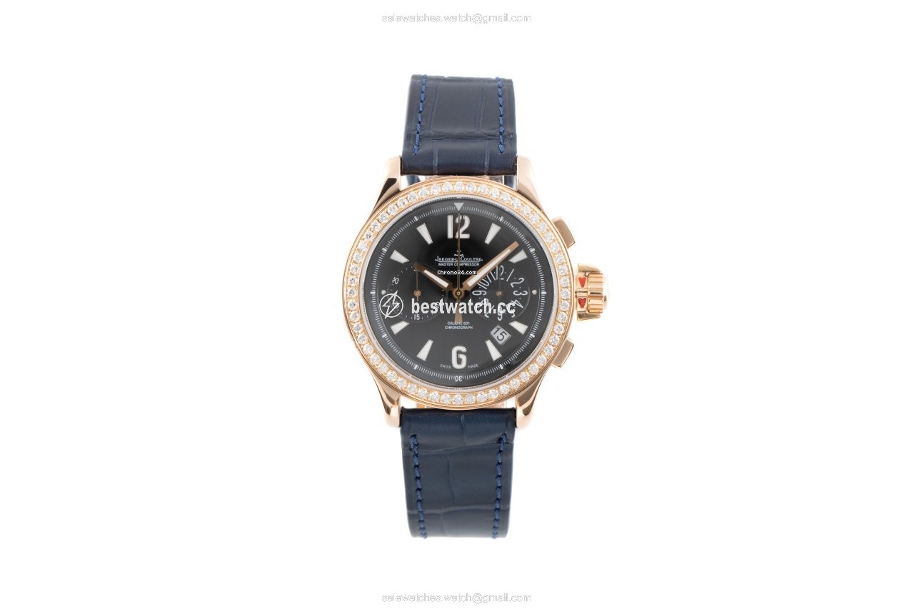 IMG_9085 Jaeger-LeCoultre Master Compressor Chronograph Womens watch Quartz Red gold 148.2.31 Replica 2