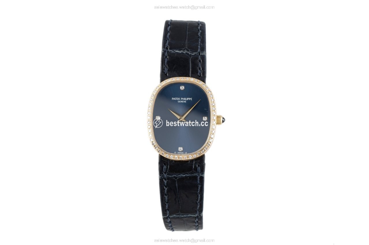 Patek Philippe Golden Ellipse Womens watch Manual winding Yellow gold 4382 Replica 2