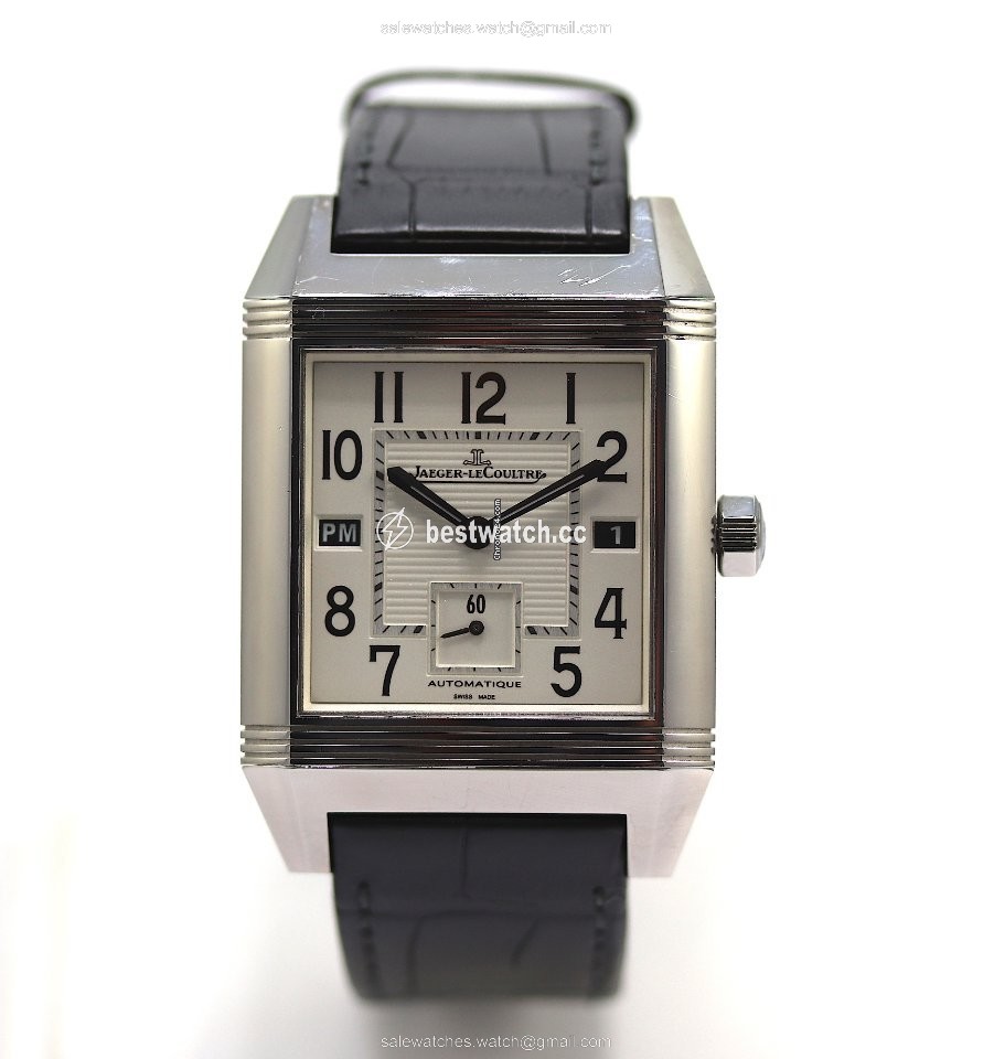 IMG_9085 Jaeger-LeCoultre Reverso Squadra Hometime Mens watch Unisex Automatic Steel 230.8.77 Replica 2