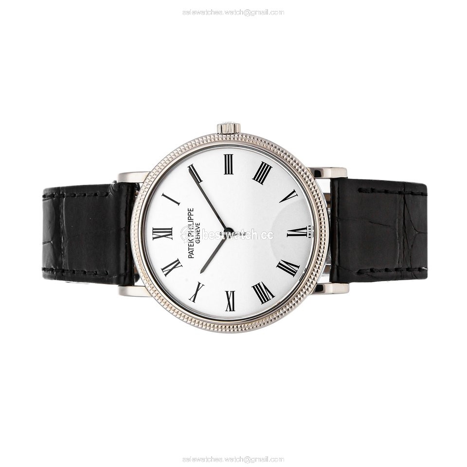 IMG_9085 Patek Philippe Calatrava Mens watch Unisex Automatic White gold 5120G-001 Replica 2