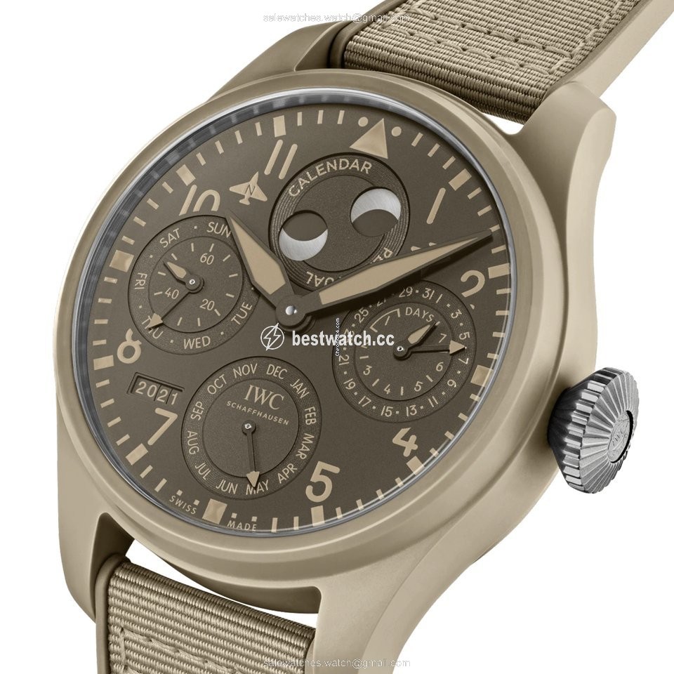 IWC Big Pilot Top Gun Automatic Ceramic IW503004 Replica 2