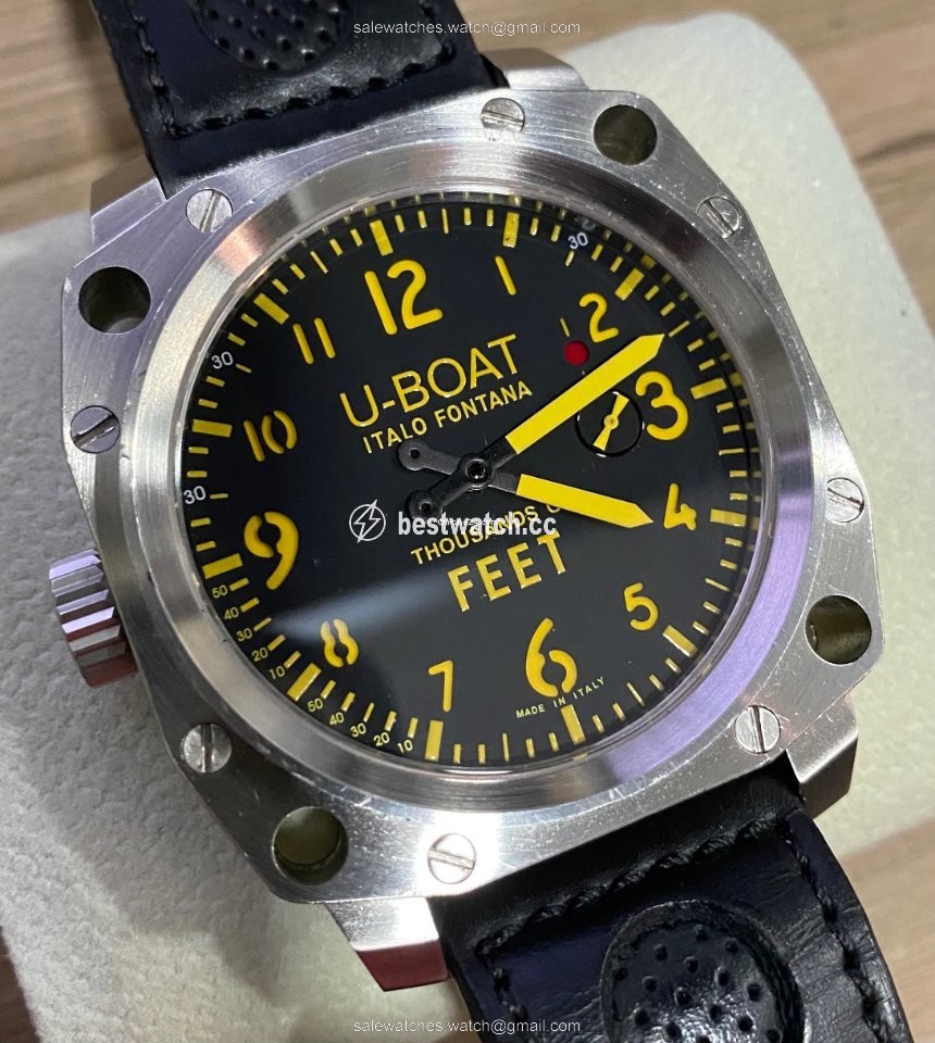 IMG_9085 U-Boat Thousands of Feet Mens watch Unisex Automatic Steel U Boat Thousands Of Feet Replica 2
