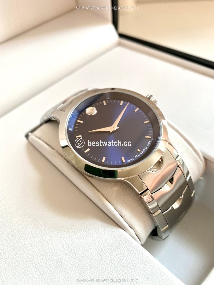IMG_9085 Movado Mens watch Unisex Quartz Steel 0607041 Replica 2
