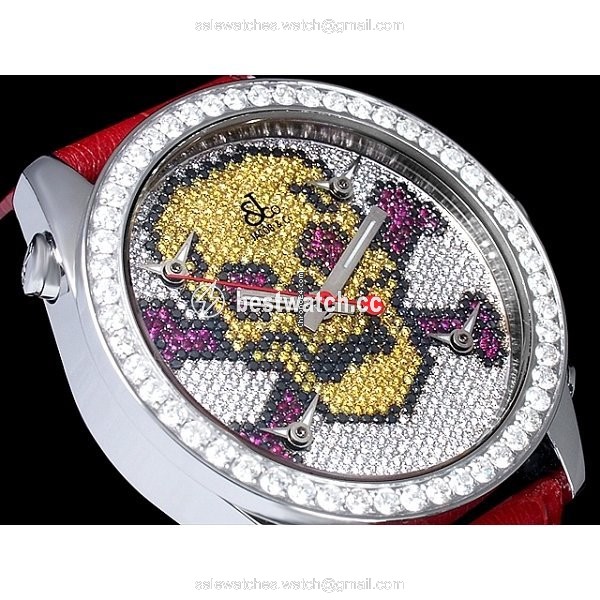 Jacob & Co. Five Time Zone Quartz Steel JCM-SKULL6D Replica 2