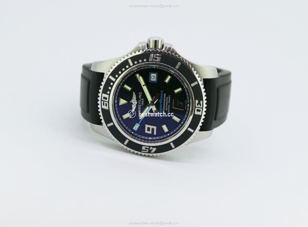 IMG_9085 Breitling Superocean 44 Mens watch Unisex Automatic Steel A17391 Replica 2