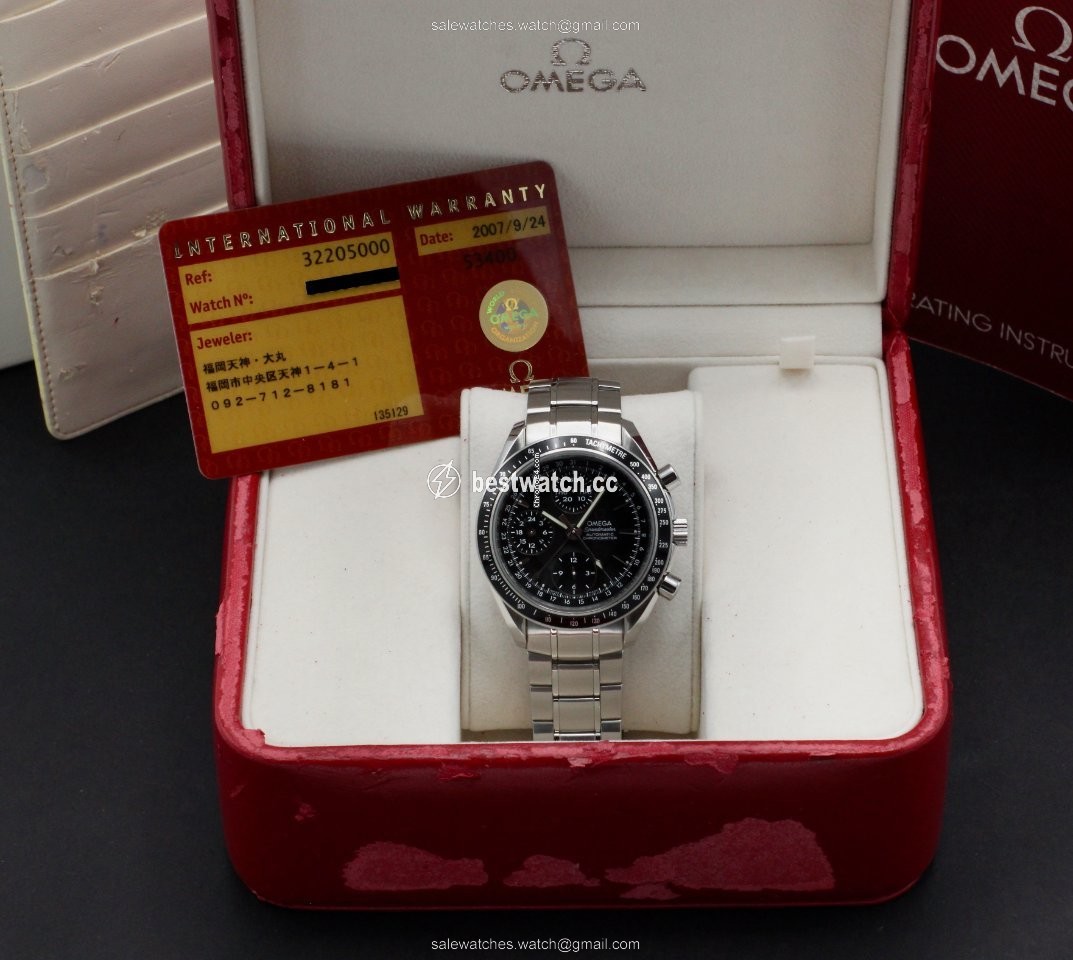 Omega Speedmaster Day Date Mens watch Unisex Automatic Steel 3220.50.00 Replica 2