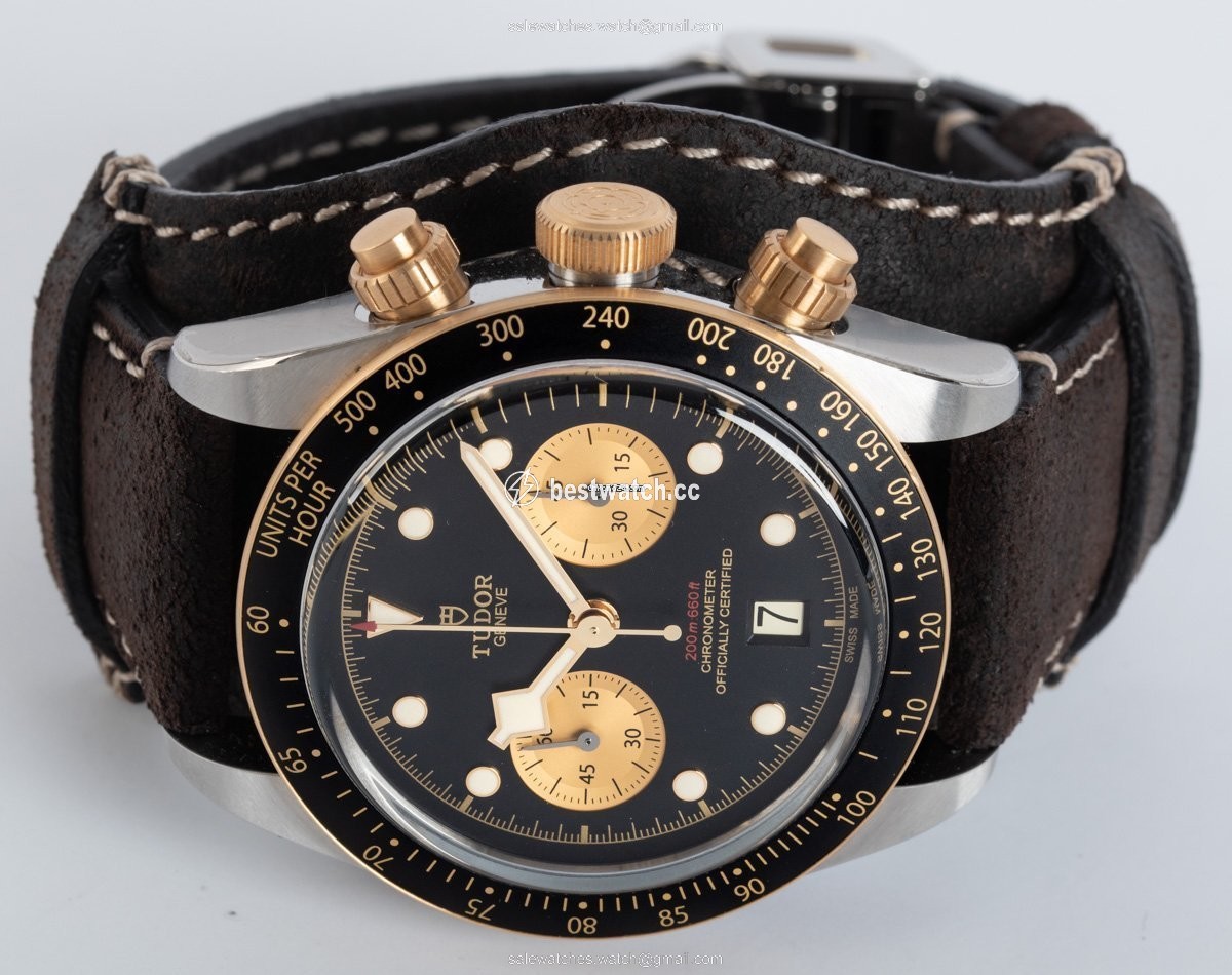 Tudor Black Bay Chrono Mens watch Unisex Automatic Steel M79363N-0002 Replica 2