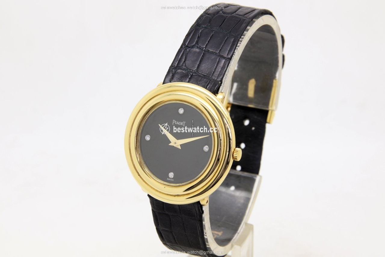 IMG_9085 Piaget Womens watch Manual winding Yellow gold 9046 Replica 2