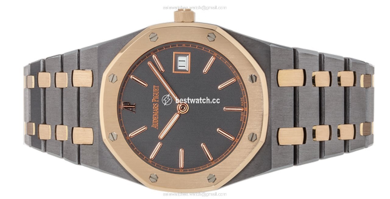 IMG_9085 Audemars Piguet Royal Oak Mens watch Unisex Quartz Tantalum 56175TR Replica 2