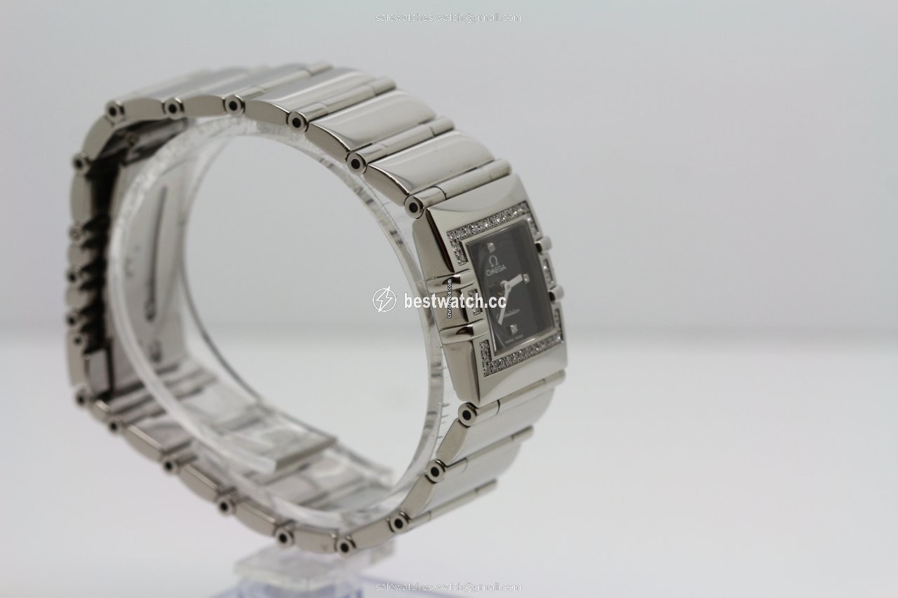 IMG_9085 Omega Constellation Womens watch Quartz Steel 1528.46.00 Replica 2