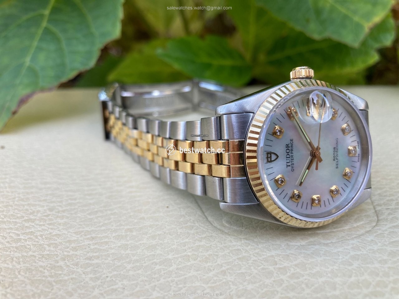 IMG_9085 Tudor Prince Date Mens watch Unisex Automatic Gold Steel 75203N Replica 2