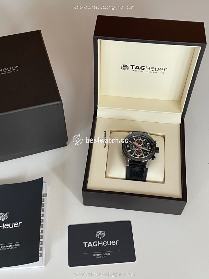 TAG Heuer Carrera Calibre HEUER 01 Mens watch Unisex Automatic Steel CAR2A1Z.FT6044 Replica 2