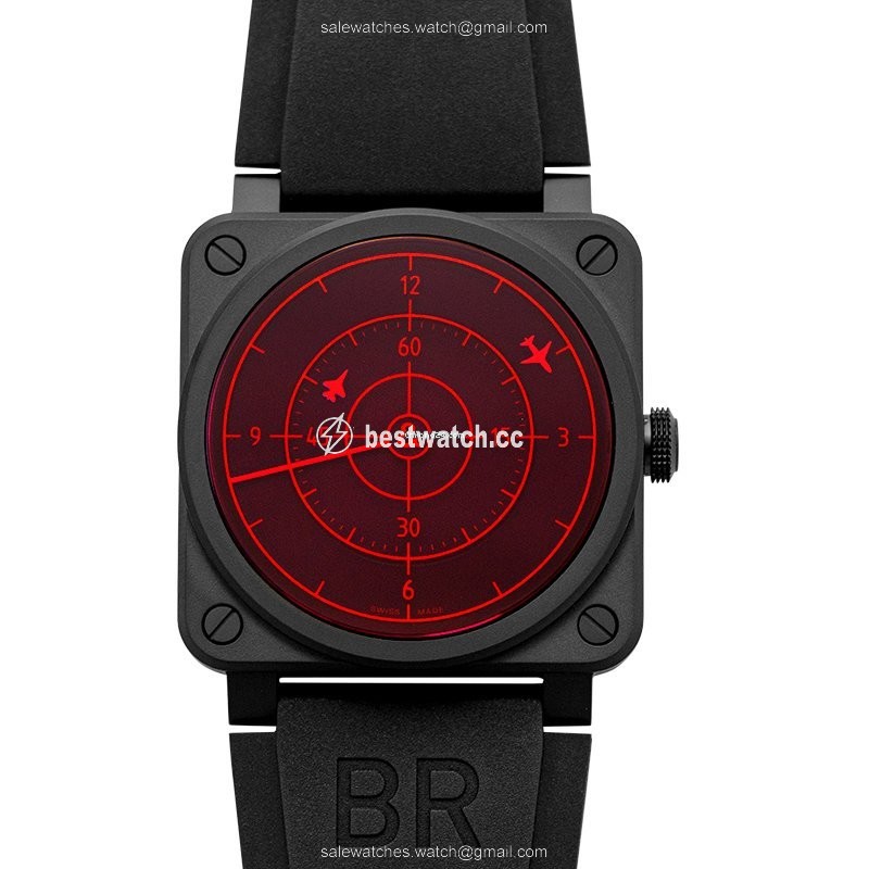 IMG_9085 Bell & Ross BR 03-92 Ceramic Mens watch Unisex Automatic Ceramic BR0392-RRDR-CE SRB Replica 2