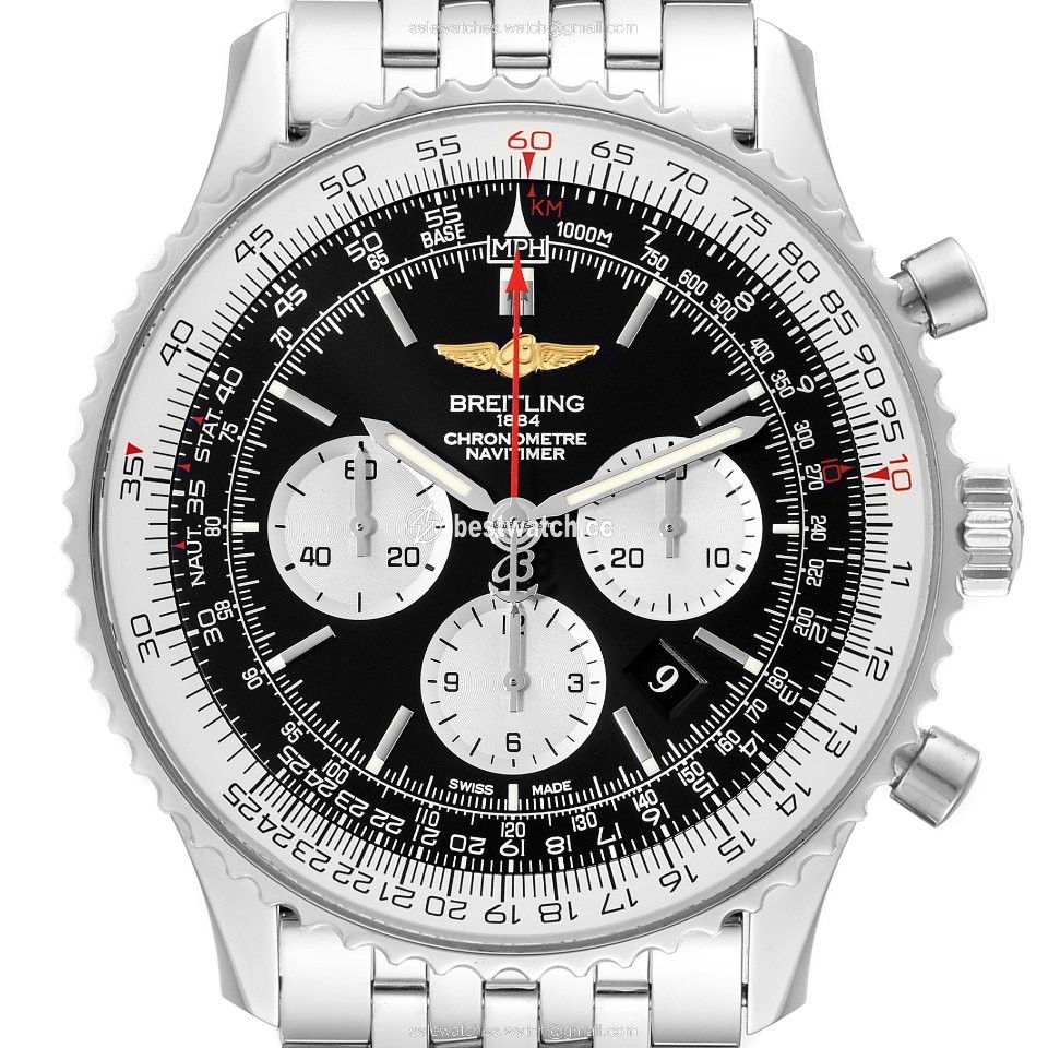 IMG_9085 Breitling Navitimer 01 (46 MM) Mens watch Unisex Automatic Steel AB0127-211-B1A1 Replica 2