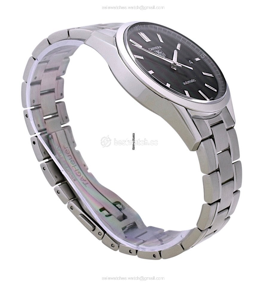TAG Heuer Carrera Calibre 5 Mens watch Unisex Automatic Steel WV211B.BA0787 Replica 2