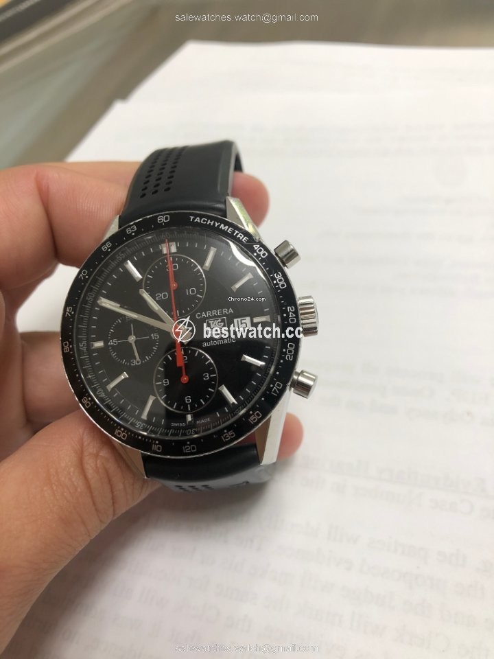 IMG_9085 TAG Heuer Carrera Calibre 16 Mens watch Unisex Automatic Steel CV2014 Replica 2