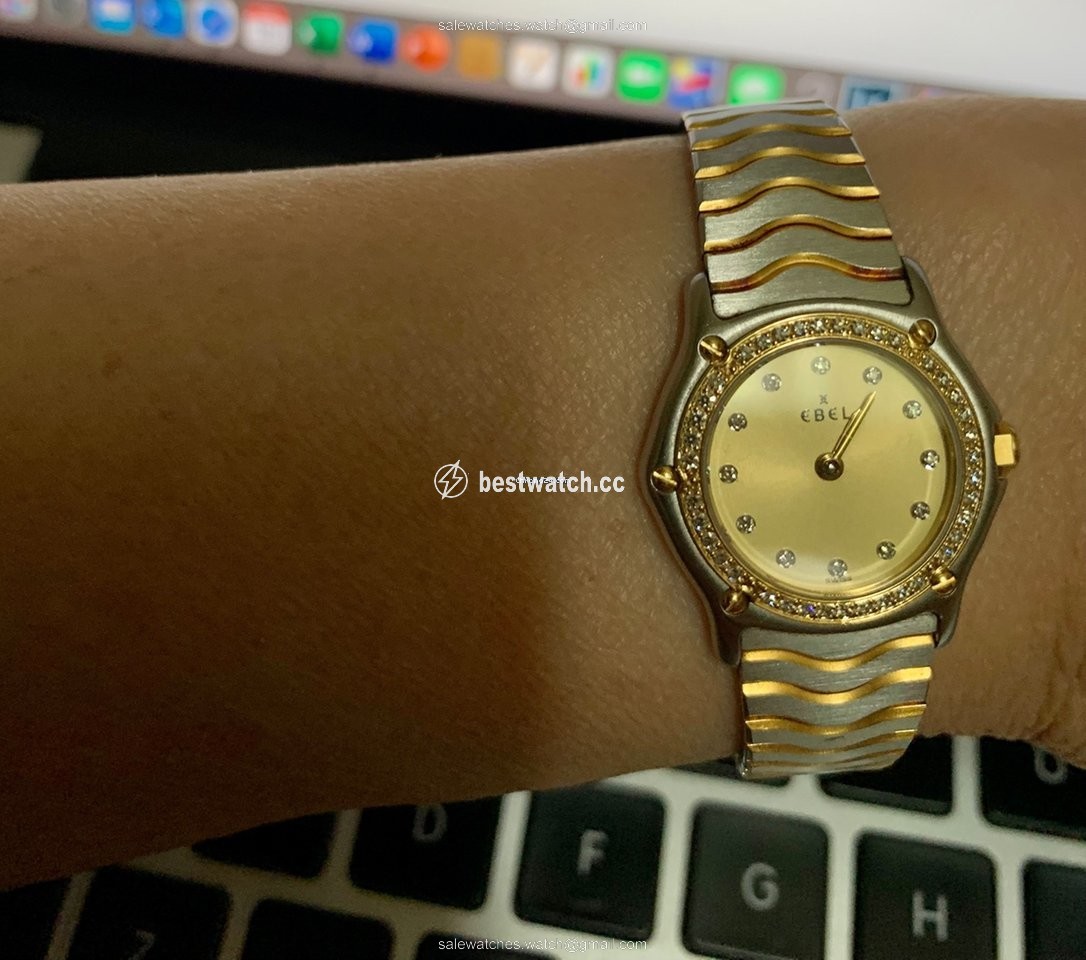 Ebel Classic Womens watch Automatic Gold Steel 166902-X Replica 2