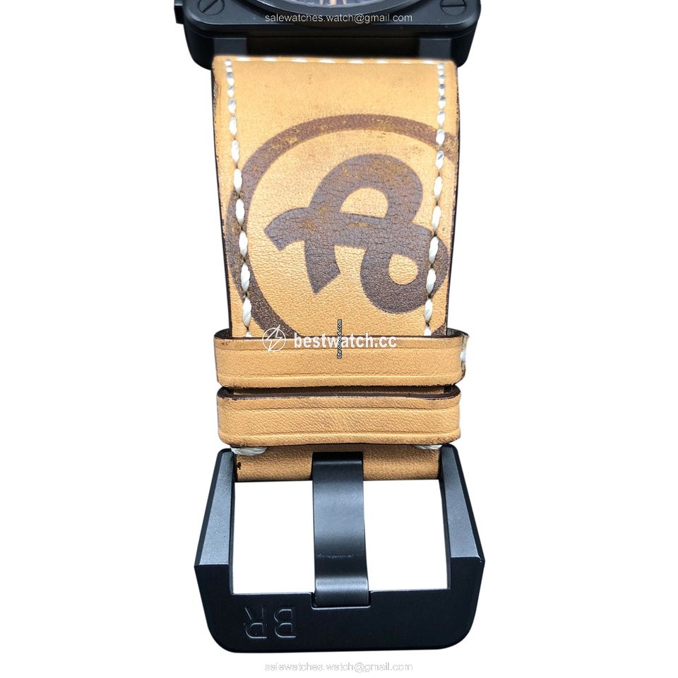 IMG_9085 Bell & Ross BR 03-94 Chronographe Mens watch Unisex Automatic Ceramic BR0394-HERI-CE Replica 2