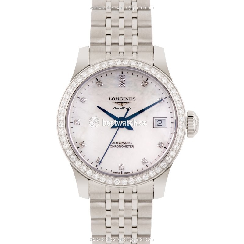 IMG_9085 Longines Record Womens watch Automatic Steel L2.320.0.87.6 Replica 2